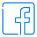 facebook logo blauw